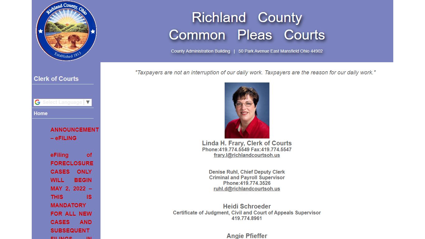 Richland County Courts